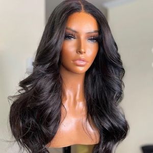 Black Wavy 18-inch Remy Hair Luvme Wig